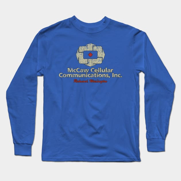 McCaw Cellular Communications 1986 Long Sleeve T-Shirt by JCD666